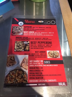 Menu photo 5 Pizza Shab - Downtown Toronto, ON