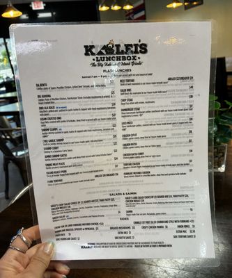 Menu photo 7 Kaleis Lunchbox Wailuku, HI Menu photo 7 Kaleis Lunchbox Wailuku, HI