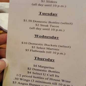 Anthony's Restaurant & Pub - Weekly specials - New American Near Me - Joliet, Illinois