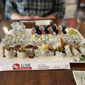 Kobe Sushi Hibachi - Sushi Maki Party Tray A - Japanese Near Me - Madison, Alabama Kobe Sushi Hibachi - Sushi Maki Party Tray A - Japanese Near Me - Madison, Alabama