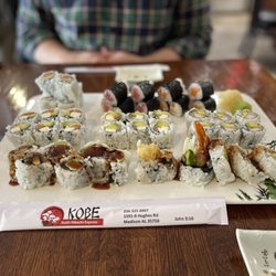 Kobe Sushi Hibachi - Sushi Maki Party Tray A