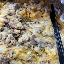 Potato with beef