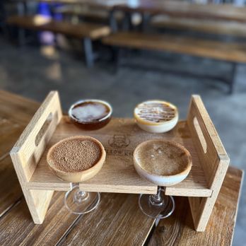 Yellow King Brews - fall 2025 espresso martini flight! - Coffee & Tea Near Me - Wallingford, Connecticut Yellow King Brews - fall 2025 espresso martini flight! - Coffee & Tea Near Me - Wallingford, Connecticut