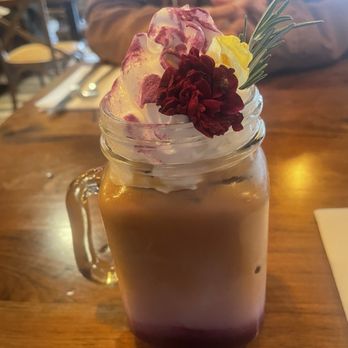 Surisan - Obsessed with this drink. So pretty and tasty Latte (ube) you won't be disappointed. This place will have to be my favorite restaurant. - Korean Near Me - San Francisco, California Surisan - Obsessed with this drink. So pretty and tasty Latte (ube) you won't be disappointed. This place will have to be my favorite restaurant. - Korean Near Me - San Francisco, California