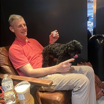 Alley Kat Adventures - Sailor enjoying a pup cup on scavenger hunt - Scavenger Hunts Near Me Alley Kat Adventures - Sailor enjoying a pup cup on scavenger hunt - Scavenger Hunts Near Me