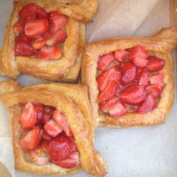 C'est La Vie - Strawberry croissants - French Near Me - Sarasota, Florida