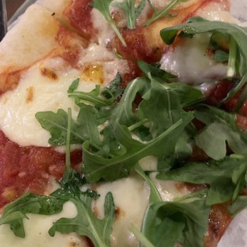 Woodfire - Margarita pizza with arugula - Pizza Near Me - West Dundee, Illinois