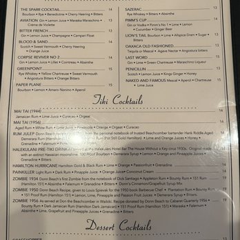 John Sparr Tavern - Happy Hour cocktails menu Dec. 2024 - American Near Me - Glendale, California John Sparr Tavern - Happy Hour cocktails menu Dec. 2024 - American Near Me - Glendale, California