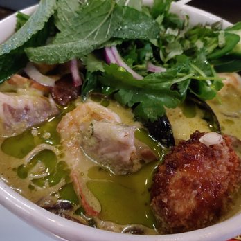 Ruggles Black - Seafood ramen - New American Near Me - Houston, Texas Ruggles Black - Seafood ramen - New American Near Me - Houston, Texas