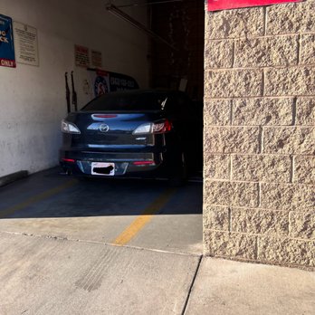 J & B Smog - My Mazda 3 getting smogged check by Gabriel - Smog Check Stations Near Me - Artesia, California