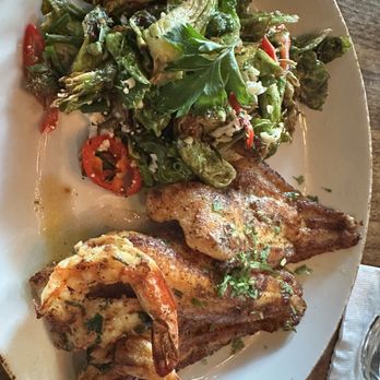 Haywire - Blackened catfish and gulf shrimp - New American Near Me - Plano, Texas