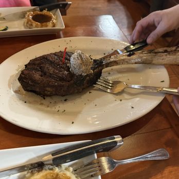 Stage Coach Grille - Tomahawk! Rare, cooked to perfection! - Seafood Near Me - La Verkin, Utah Stage Coach Grille - Tomahawk! Rare, cooked to perfection! - Seafood Near Me - La Verkin, Utah