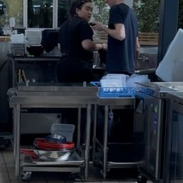 The two workers that did not acknowledge any customers. Not even a hello have a seat or please wait a moment. The two workers that did not acknowledge any customers. Not even a hello have a seat or please wait a moment.