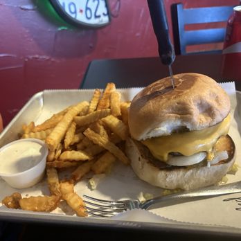 Fuego Burger - Cheeseburger w/fries and ranch - Burgers Near Me - Fort Worth, Texas Fuego Burger - Cheeseburger w/fries and ranch - Burgers Near Me - Fort Worth, Texas