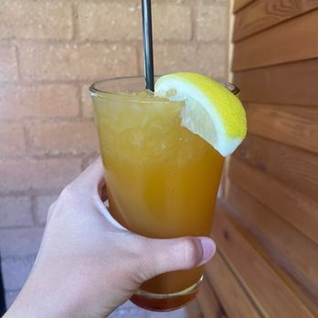 Wild Thyme Bistro At Trees Ranch - Peach handcrafted lemonade - Whiskey Bars Near Me - Springdale, Utah