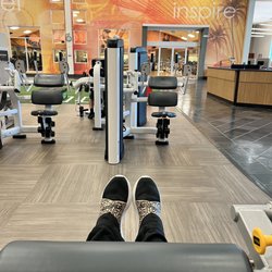 LA Fitness - Leg day is tough!