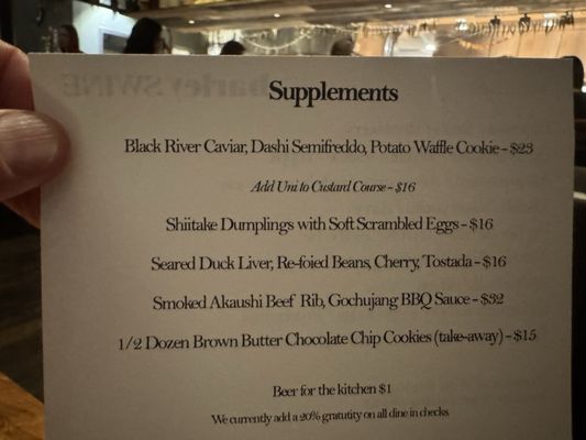 Menu photo 1 Barley Swine Austin, TX