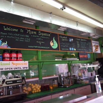Miami Squeeze - Now open until 9PM - Juice Bars & Smoothies Near Me - North Miami Beach, Florida