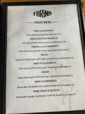Menu photo 2 Farina Pizzeria London, XGL Menu photo 2 Farina Pizzeria London, XGL