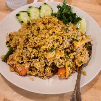 Ari's Thai Eatery - Super Spicy fried Rice with chicken - Thai Near Me - Azusa, California