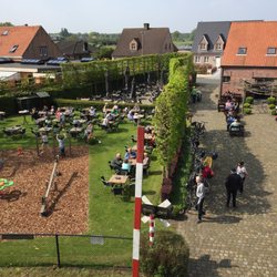 bakkersmolen - Het zicht vanaf de molen (van boven bezien)