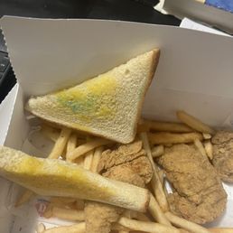 Chicken strip Basket.