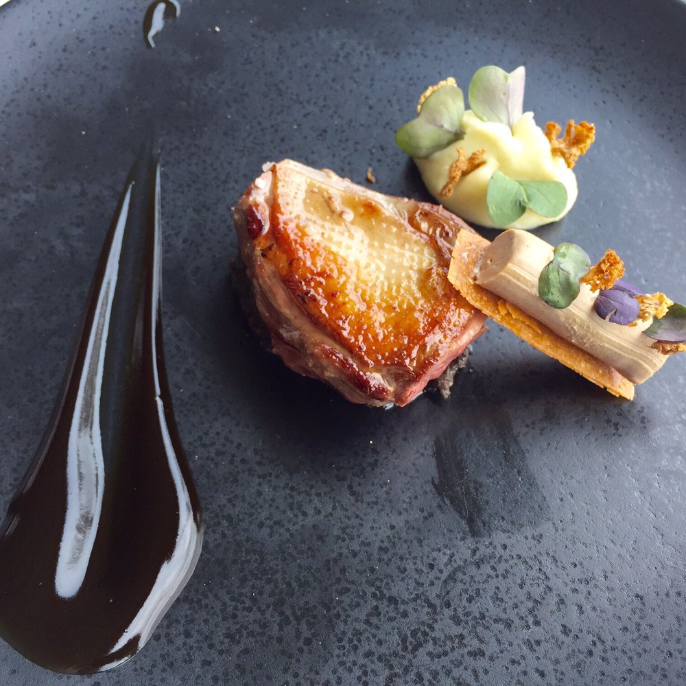 Azurmendi - Pigeon, Duxelle and Cauliflower - Basque Near Me - Larrabetzu, BI