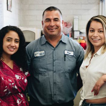 Greg's Tune Up - Tino with his office staff, Vereena and Beatris. Family business - Auto Repair Near Me - Burbank, California Greg's Tune Up - Tino with his office staff, Vereena and Beatris. Family business - Auto Repair Near Me - Burbank, California