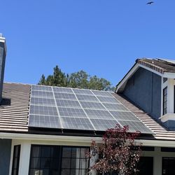 Window Cleaning by Tom Petroff - Before cleaning of solar panels