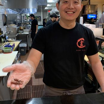 Sushi Kuu - Chef & Owner Albert showing squid Special!! - Sushi Bars Near Me - Visalia, California Sushi Kuu - Chef & Owner Albert showing squid Special!! - Sushi Bars Near Me - Visalia, California