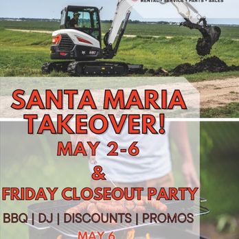 Giffin Equipment - Outdoor Patio Party - Machine & Tool Rental Near Me - Santa Maria, California Giffin Equipment - Outdoor Patio Party - Machine & Tool Rental Near Me - Santa Maria, California