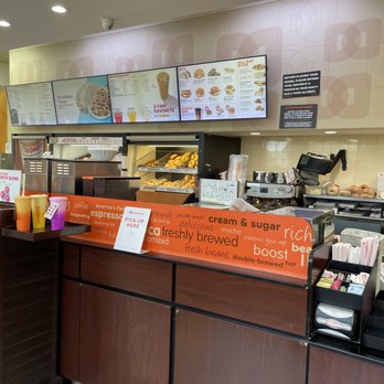 Dunkin' - the counter area of a dunkin donuts shop - Coffee & Tea Near Me - Edison, New Jersey Dunkin' - the counter area of a dunkin donuts shop - Coffee & Tea Near Me - Edison, New Jersey