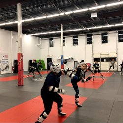Sparring practice