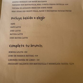 Lolita Barceloneta - Menu - Arroceria / Paella Near Me - Barcelona, B