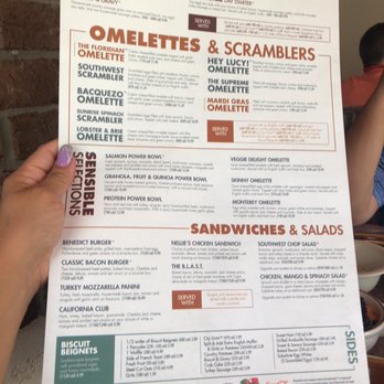 Another Broken Egg Cafe - Great menu the brunch special is filled with egg Benedict and special omelette - Breakfast & Brunch Near Me - Jacksonville, Florida Another Broken Egg Cafe - Great menu the brunch special is filled with egg Benedict and special omelette - Breakfast & Brunch Near Me - Jacksonville, Florida
