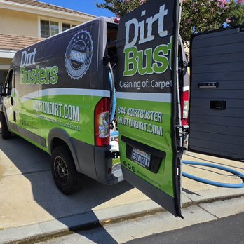 Dirt Busters - The Dirt Busters van - Home Cleaning Near Me - Orange, California