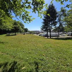 Fisherman's Cove RV Park - Tent camping area looking east