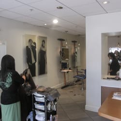 Inside the salon