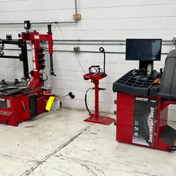 Tire Works - Tire Works mounting and balancing equipment