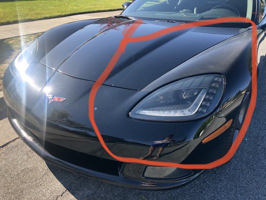 Photo of Michael J's Body Shop - San Jose, CA, US. The before. Embarrassing driving around with this fender after a car wash.