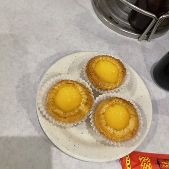 Super Star Asian Cuisine - 3 Egg Custard Tarts - Dim Sum Near Me - Denver, Colorado Super Star Asian Cuisine - 3 Egg Custard Tarts - Dim Sum Near Me - Denver, Colorado