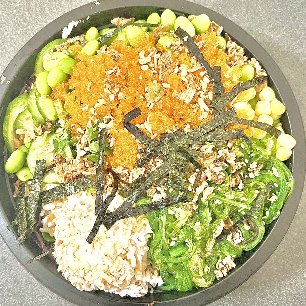 Poke Theory SB - Large Bowl. 4 stars. IG: @amei.eats - Poke Near Me - Goleta, California Poke Theory SB - Large Bowl. 4 stars. IG: @amei.eats - Poke Near Me - Goleta, California