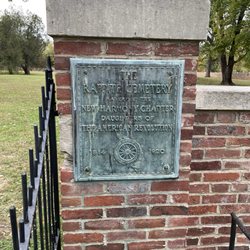 Haunted New Harmony Ghost Walks - Cemetery plaque