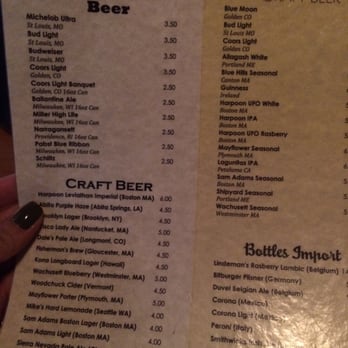 Four Square Restaurant & Bar - Beer menu - American Near Me - Braintree, Massachusetts