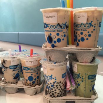 Milk Tea Lab - Mountain of milk tea!! - Coffee & Tea Near Me - Pleasant Hill, California