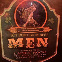 The ladies bathroom. Read before entering lol