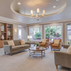 The Plaza at Waikiki - Resident lounge and social gathering area at The Plaza at Waikiki assisted living and memory care community in Honolulu, Hawaii.