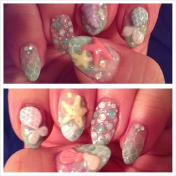 Studio L - Mermaid Nails (2014) - Nail Salons Near Me - New York, New York Studio L - Mermaid Nails (2014) - Nail Salons Near Me - New York, New York
