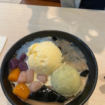 UC Dessert - Delicious grass jelly taro ball combo! - Desserts Near Me - Oakland, California UC Dessert - Delicious grass jelly taro ball combo! - Desserts Near Me - Oakland, California
