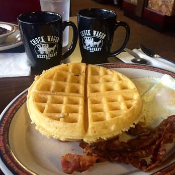 Chuck Wagon Restaurant - Waffle Breakfast!!! - American Near Me - Miami, Florida